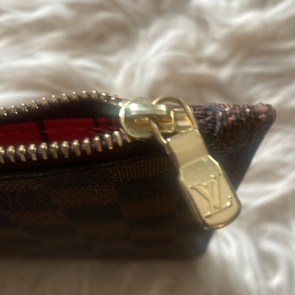 Louis Vuitton Neverfull pouch/clutch in Damier Ebene - Picture 4 of 9